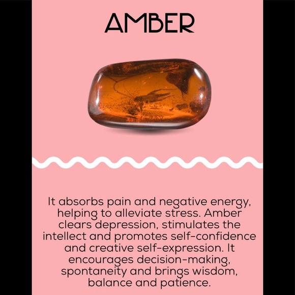 Vintage Amber stone set! - Picture 5 of 8